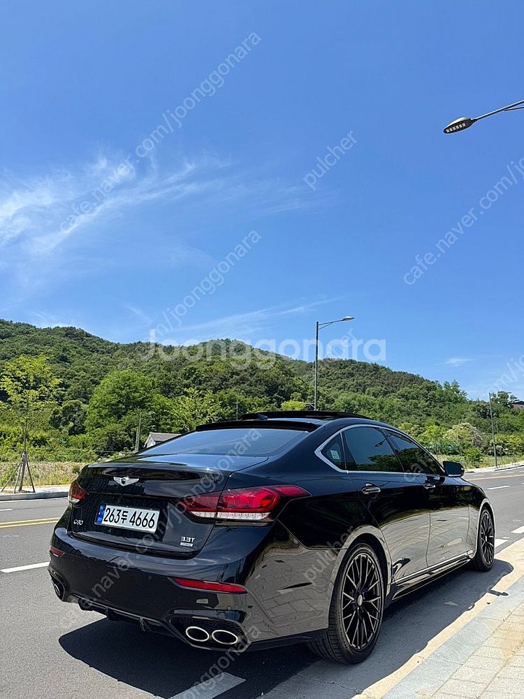 제네시스dh g80스포츠 풀개조 팝니다--4