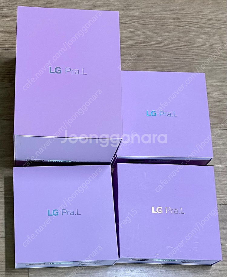 LG 프라엘 풀세트 (미사용 새상품 2개) + (각1,...--0