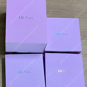 LG 프라엘 풀세트 (미사용 새상품 2개) + (각1,2회사용 2개)