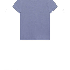 후왓웨어 Soft Round Tee - 화이트.블루M