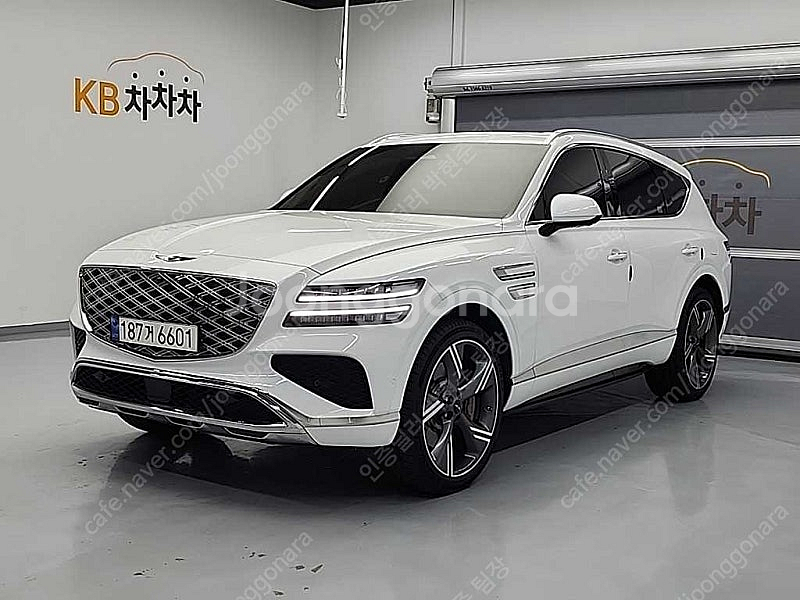 제네시스 GV80 중고 GV80 중고 가격 흰색 202...--0