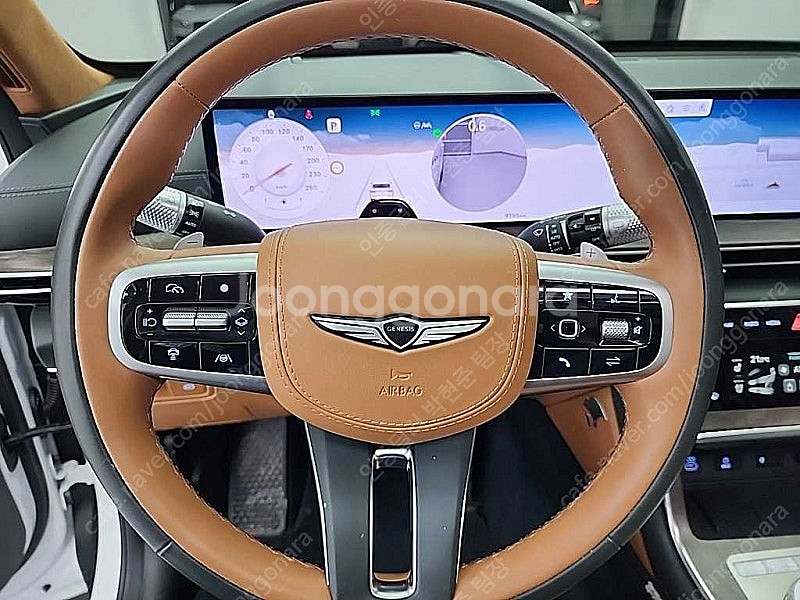 제네시스 GV80 중고 GV80 중고 가격 흰색 202...--9