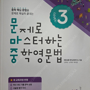 NE능률 문제로 마스터하는 중학영문법 레벨3