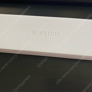 애플워치10 46mm 실버 스포츠밴드 블랙