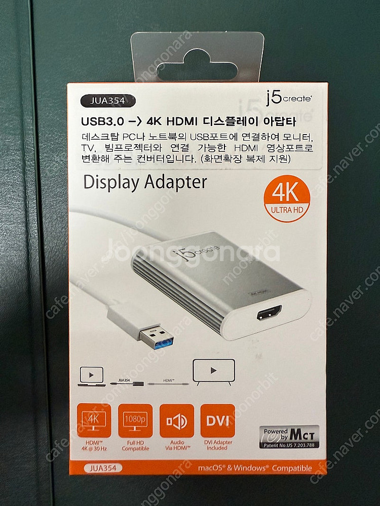 j5create JUA354 4K HDMI 어댑터 새상...--0