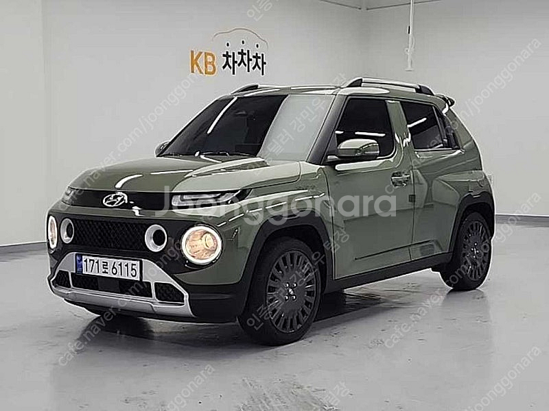 경차 중고 캐스퍼 중고 가격 소형SUV 중고 녹색 20...--0