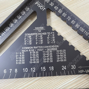 블랙 삼각자 7인치12인치 / 경기광주