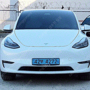 테슬라 모델 Y 중고 흰색 2021년식 71,367km 스탠다드 레인지 수원중고차