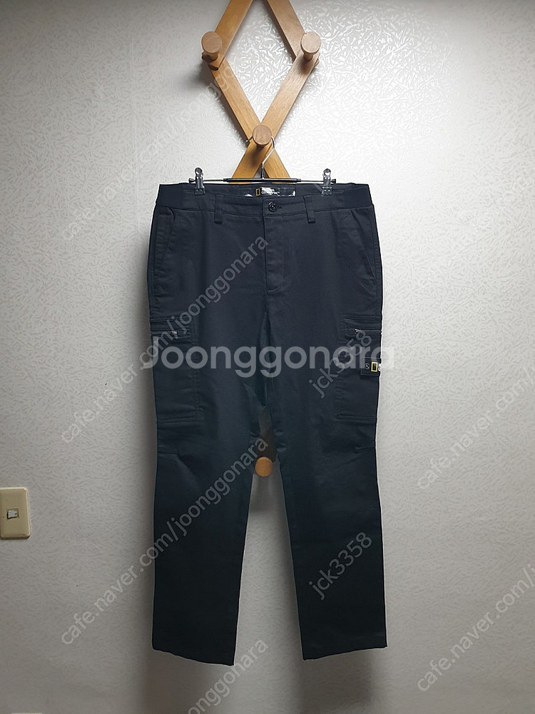 [남36/정품] 내셔널지오그래픽 스판 카고팬츠--0
