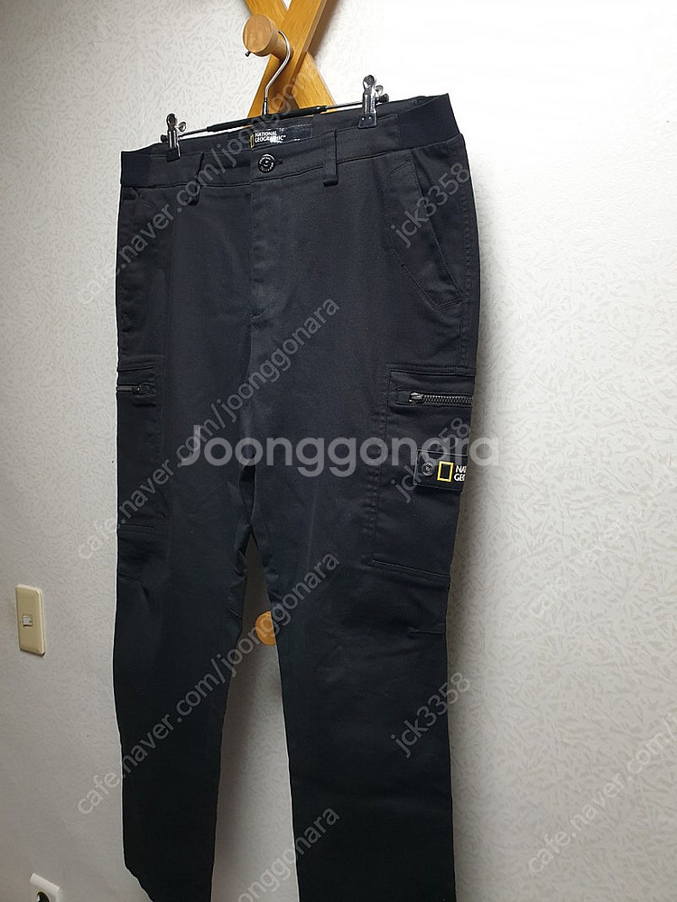 [남36/정품] 내셔널지오그래픽 스판 카고팬츠--1