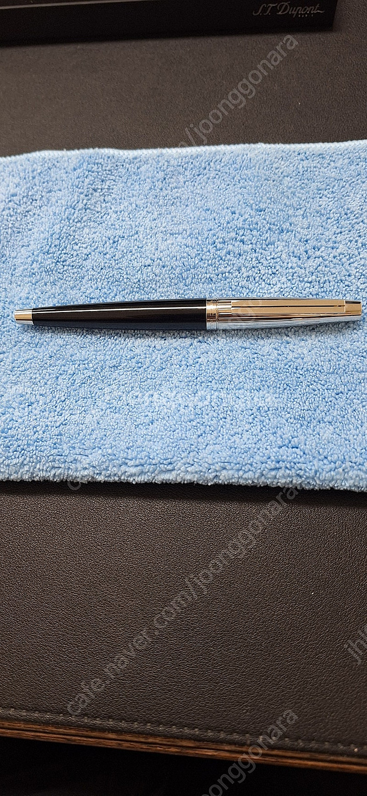 듀퐁 일립시스 만년필 18k ef 닙--1