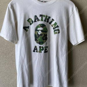 A bathing ape 베이프 카모 티셔츠