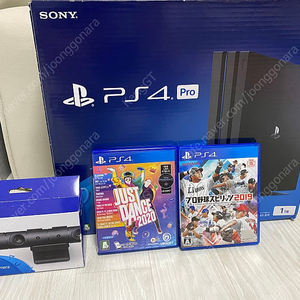 플스4프로 7218B 1테라 및 플스4 카메라, 게임CD 2장 일괄 판매