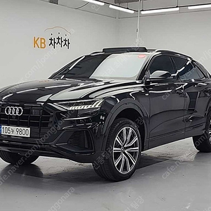 아우디 Q8 중고 검정색 2021년식 56,754km 55 TFSI 콰트로 프리미엄 개인사업자 차량구매