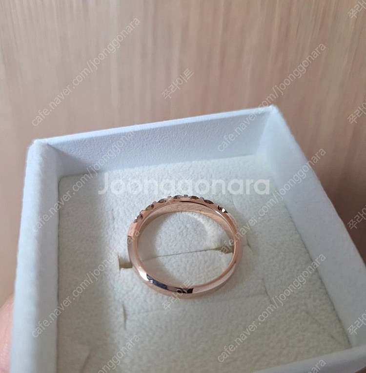 (보스크) 14k 파인그레이스 다이아몬드 반지--3