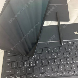 갤럭시탭s7+ 256 lte 북커버 s펜포함팝니다