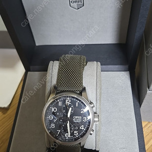 오리스 빅크라운 프로파일럿 크로노그래프 시계
