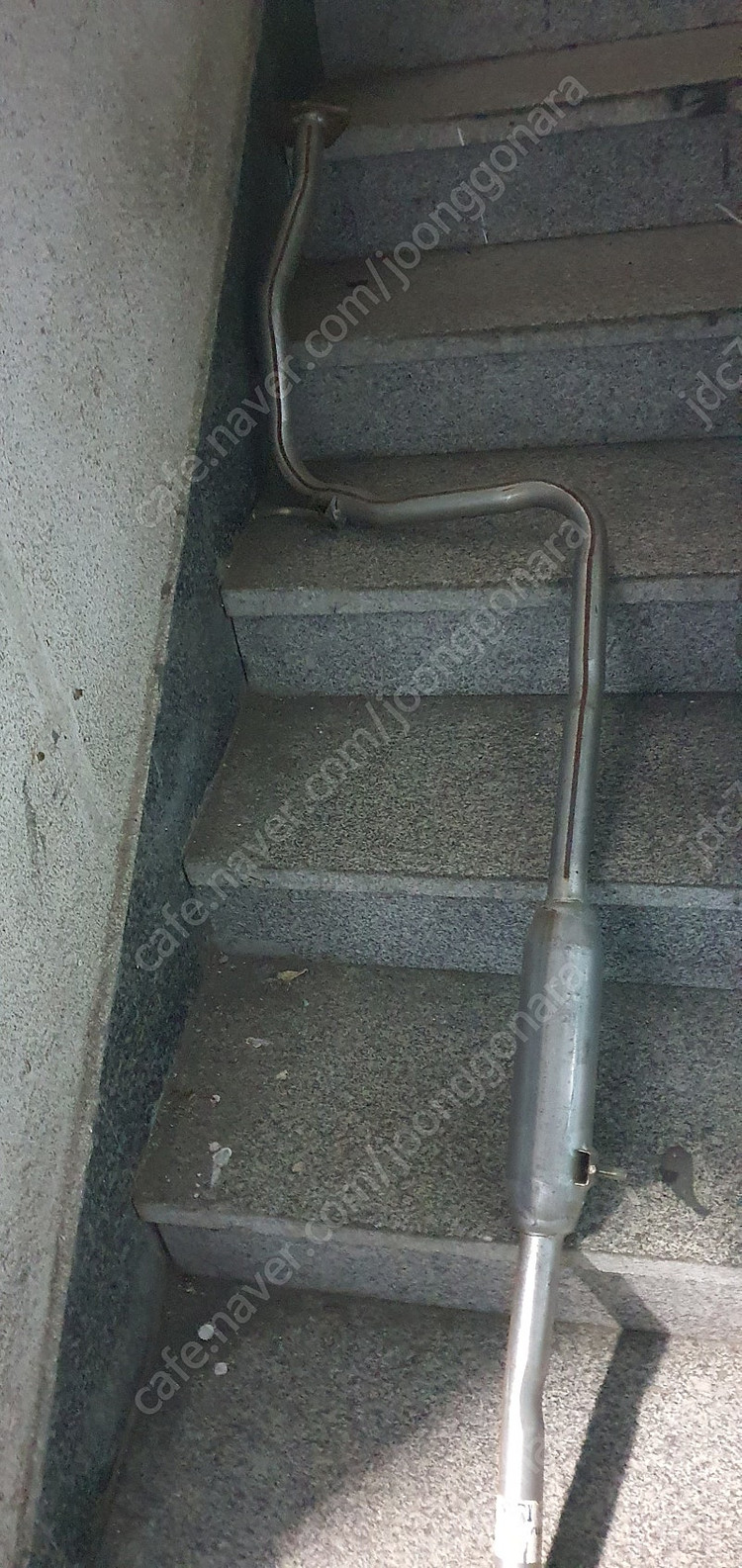 구형 프라이드 중통 마후라 .베타용.5도어.신품엔드머플러.신품.뒤각범퍼(베타용신품) 이미지