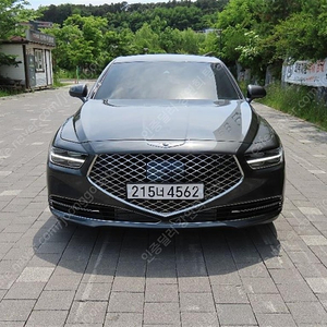 제네시스 G90 중고차 가격 제네시스 중고 회색 2019년식 51,112km 3.3 T AWD 럭셔리 중고자동차할부