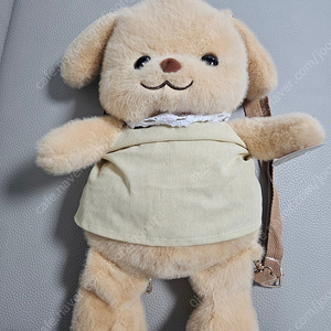 강아지 인형 백팩