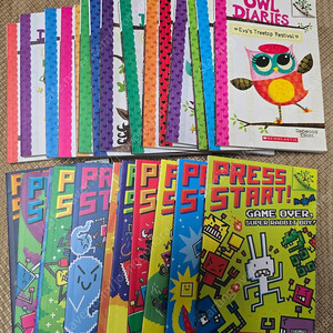 아울다이어리Owl Diaries(1~15), 프레스 스타트Press Start(1~12)