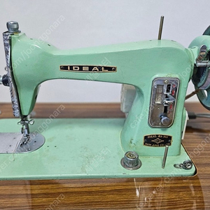 IDEAL 재봉틀 미싱 엔틱 장식 소품 인테리어 빈티지 전동미싱
