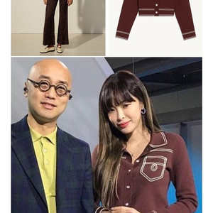 여) 산드로 카라 가디건/랄프로렌 금장 빅포니 자켓