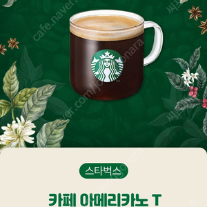 스타벅스 카페 아메리카노 Tall 커피