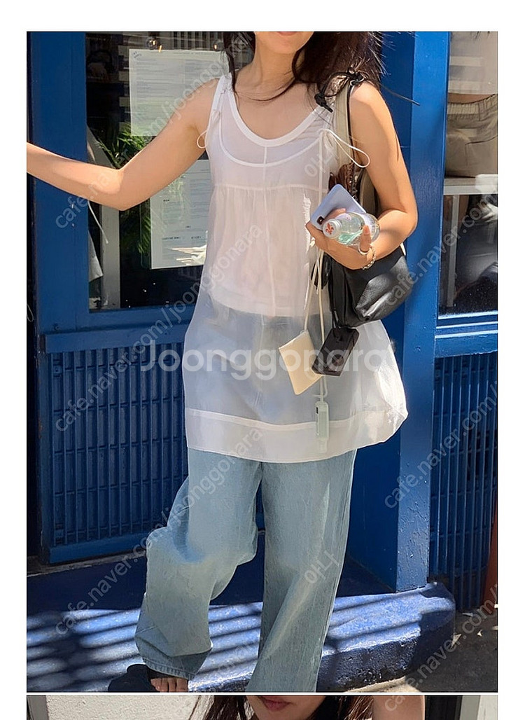 헤이그 haag sheer layered dress--2