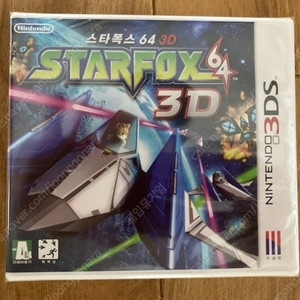 3ds 스타폭스64 3D 정발 밀봉신품