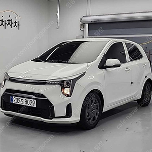 경차 중고 모닝 중고차 시세 기아 중고차 흰색 2024년식 5,472km 1.0 가솔린 시그니처 중고차 할부가능