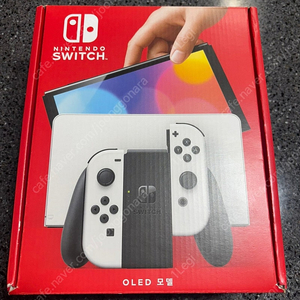 (중고)닌텐도 스위치 OLED 화이트 에디션 풀박스 팝니다.