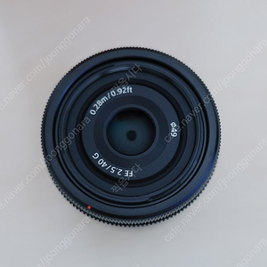 소니 40미리 2.5 G렌즈 SEL40F25G