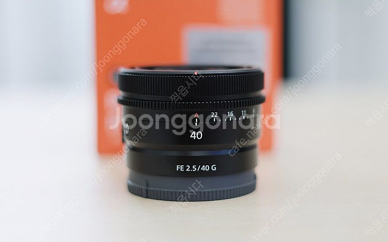 소니 40미리 2.5 G렌즈 SEL40F25G--1