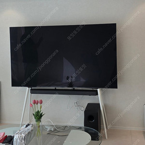 제임스오가닉 화이트XL 상태굿 75인치까지가능