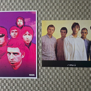 포스터 oasis 오아시스 A4 양면 포스터