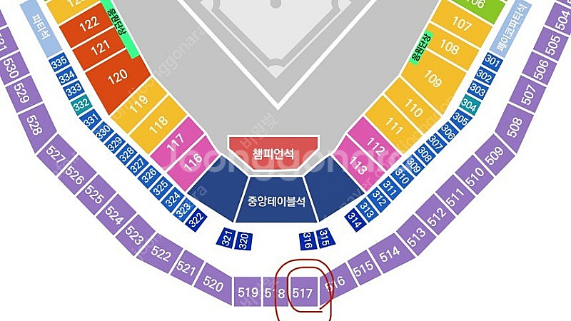 6/6,8 기아 vs 한화전 단석 판매합니다 (정가)--1