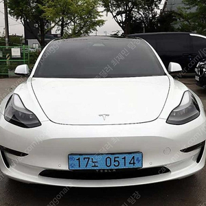 테슬라 중고차 테슬라 모델3 중고차 흰색 2021년식 롱 레인지 중고차 시세비교