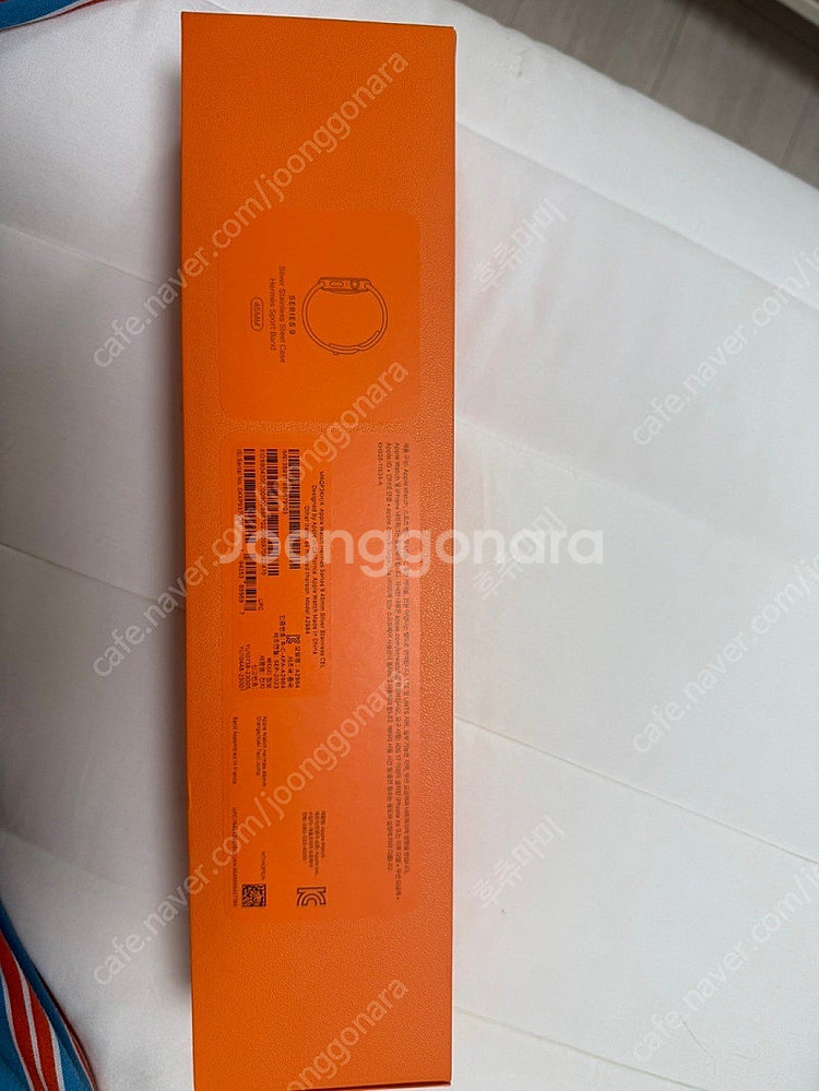 애플워치 9 에르메스 45mm 실버 팝니다--3