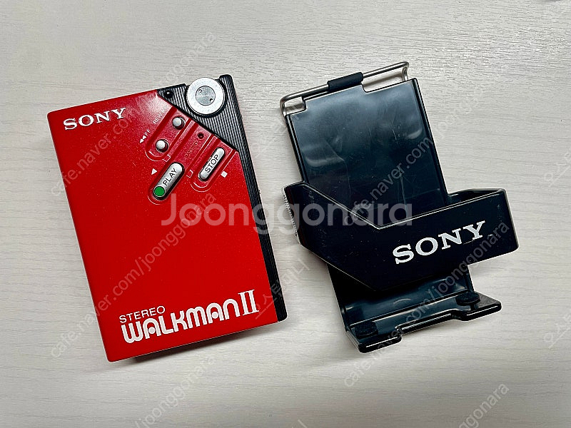Sony 워크맨 WM-2 Red (정상작동품)--2