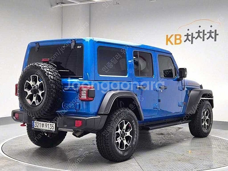 지프 랭글러 중고 랭글러 루비콘 중고 파란색 2023년...--3