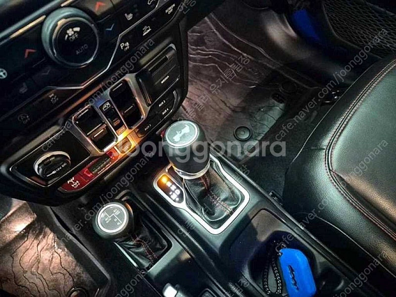 지프 랭글러 중고 랭글러 루비콘 중고 파란색 2023년...--8