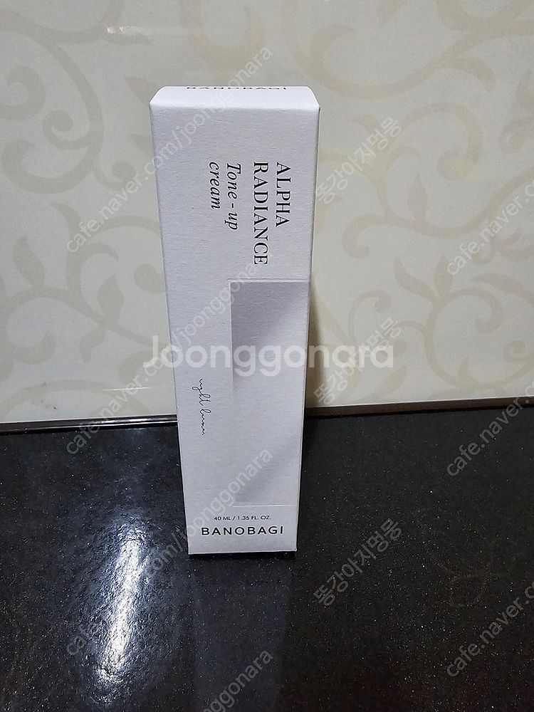 바노바기 알파 래디언스 톤업 크림 40ml (미개봉)--0