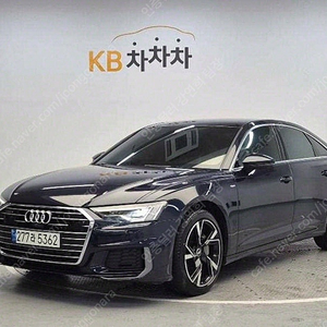 아우디 A6 중고 A6 할부가능 파란색 2021년식 61,331km 45 TFSI 프리미엄 수원중고차