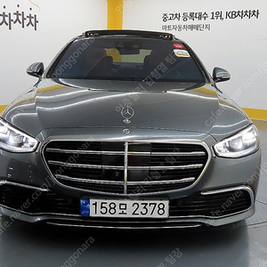 벤츠 S클래스 중고 S클래스 W223 벤츠 중고 회색 2021년식 S580L 4MATIC 개인사업자 차량구매
