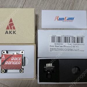드론 fpv akk vtx + 카메라
