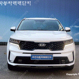 쏘렌토 중고 신형 쏘렌토 MQ4 중고 쏘렌토 중고차 흰색 2021년식 75,298km 디젤 2.2 4WD 프레스티지 수원중고차