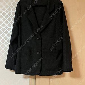 98도씨 린넨자켓 차콜