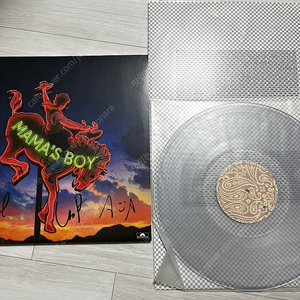 레이니 - mama's boy 사인반 LP