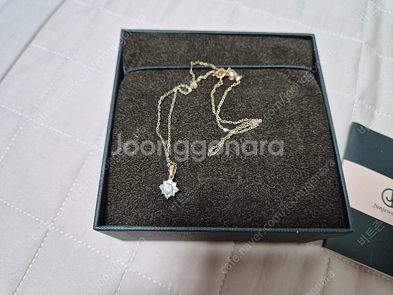 준쥬얼리 14k 가드니아 1부 목걸이--2